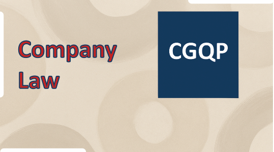 Company Law - Revision for Nov 2025 Exam