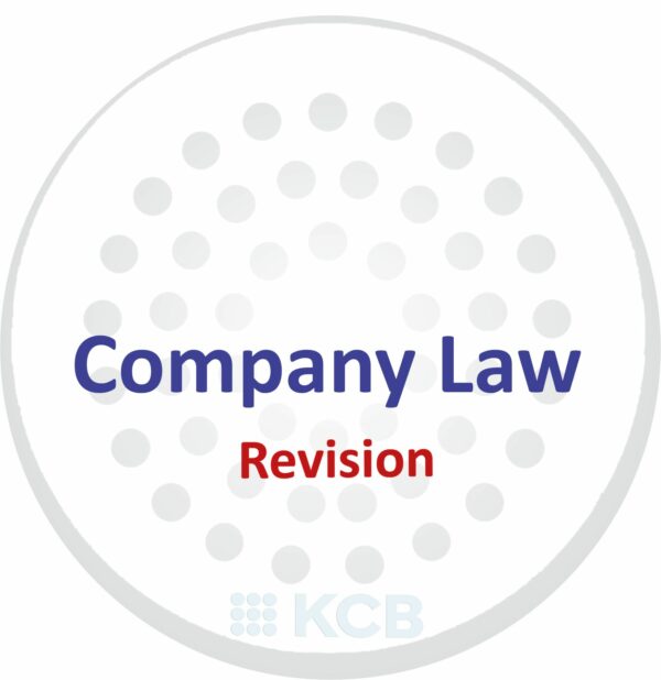 Company Law - Revision for Nov 2025 Exam
