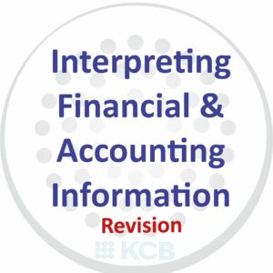 Interpreting Financial & Accounting Information - Revision for Nov 2025 Exam - 1st, 2nd & 9th Nov